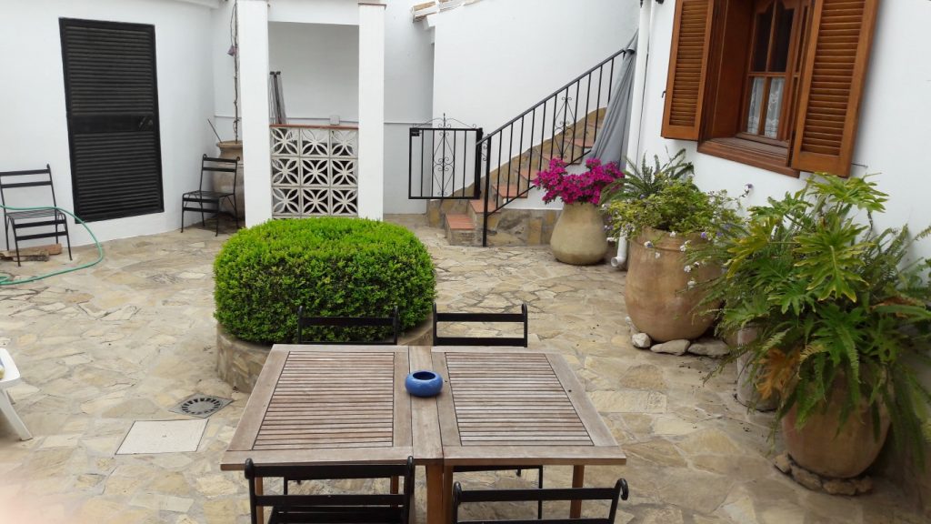 Shaded Courtyard